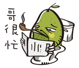 Guava uncle - Daily papers sticker #9193837