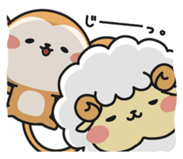 Close Friendship of Mofubo and Makabo sticker #9193863