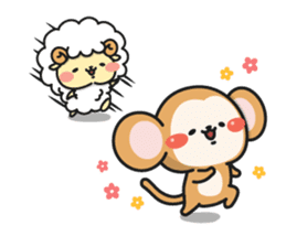 Close Friendship of Mofubo and Makabo sticker #9193868