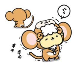 Close Friendship of Mofubo and Makabo sticker #9193878