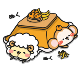 Close Friendship of Mofubo and Makabo sticker #9193880