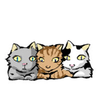 Real cat2 sticker #9195057