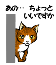 Real cat2 sticker #9195068