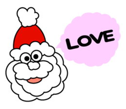 Santi Santa sticker #9195959