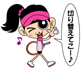 Enjoy TENNIS 4 sticker #9196080