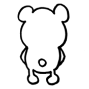bearbear. sticker #9196218