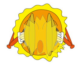 Mr.sun ver.3 sticker #9196352