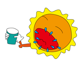 Mr.sun ver.3 sticker #9196358