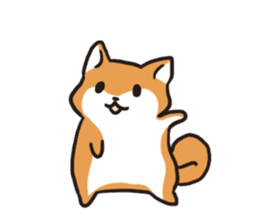Japanese dog Shiba Inu sticker #9196481