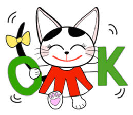 FUKU is happy cat sticker #9196728