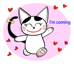 FUKU is happy cat sticker #9196731