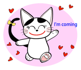 FUKU is happy cat sticker #9196731