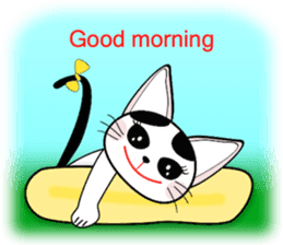 FUKU is happy cat sticker #9196733