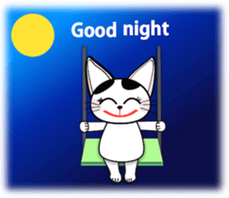 FUKU is happy cat sticker #9196734