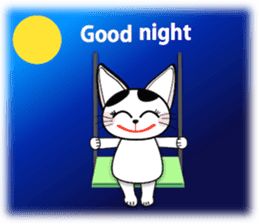 FUKU is happy cat sticker #9196734