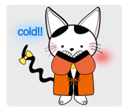 FUKU is happy cat sticker #9196737