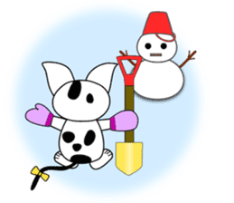 FUKU is happy cat sticker #9196738