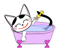 FUKU is happy cat sticker #9196741