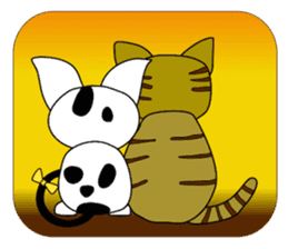 FUKU is happy cat sticker #9196744