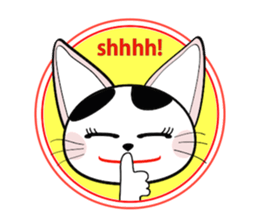 FUKU is happy cat sticker #9196746