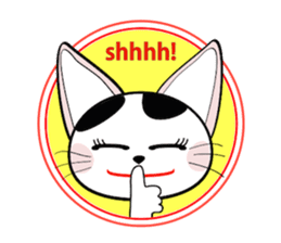 FUKU is happy cat sticker #9196746