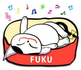 FUKU is happy cat sticker #9196747