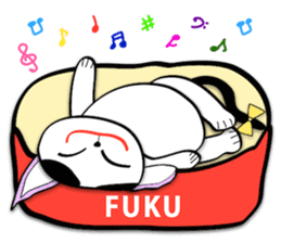 FUKU is happy cat sticker #9196747