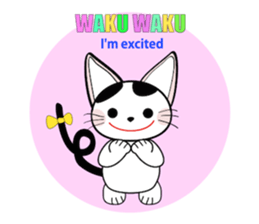 FUKU is happy cat sticker #9196748