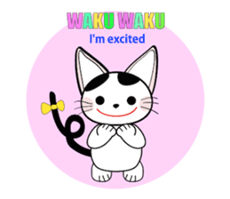 FUKU is happy cat sticker #9196748