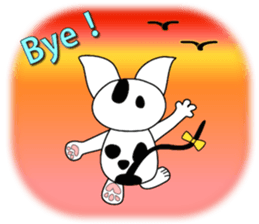 FUKU is happy cat sticker #9196755