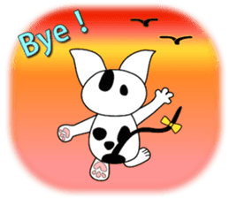 FUKU is happy cat sticker #9196755