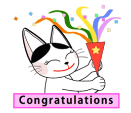 FUKU is happy cat sticker #9196756