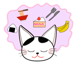 FUKU is happy cat sticker #9196757
