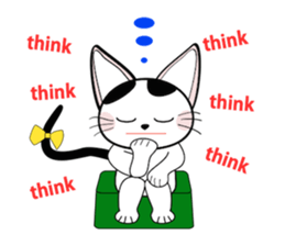 FUKU is happy cat sticker #9196758