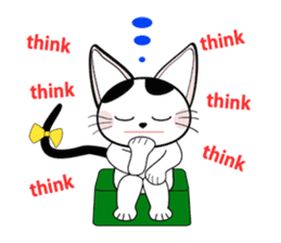 FUKU is happy cat sticker #9196758