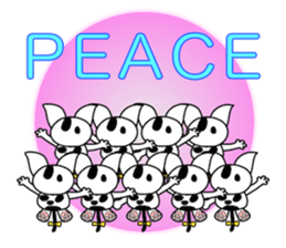 FUKU is happy cat sticker #9196761