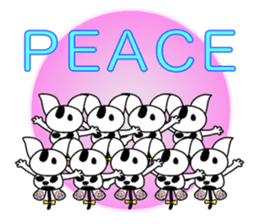 FUKU is happy cat sticker #9196761