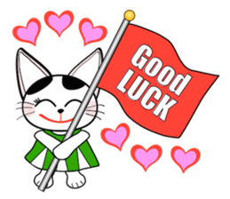 FUKU is happy cat sticker #9196762