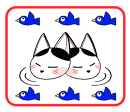 FUKU is happy cat sticker #9196766