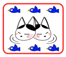 FUKU is happy cat sticker #9196766