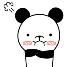 Respect language Panda sticker #9196841