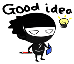 Kawaii Ninja sticker #9196909