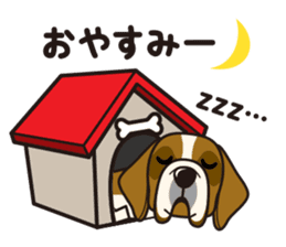 iinu - Saint Bernard sticker #9197095