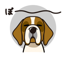 iinu - Saint Bernard sticker #9197101