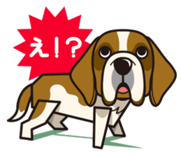 iinu - Saint Bernard sticker #9197109