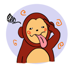 Protagonist Monkey sticker #9197183