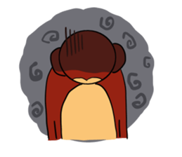 Protagonist Monkey sticker #9197185