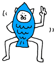 The cat which I drew 7 sticker #9197288