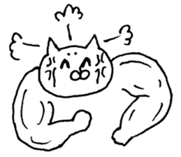 The cat which I drew 7 sticker #9197289