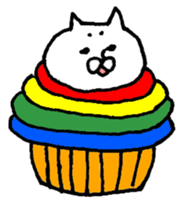 The cat which I drew 7 sticker #9197301